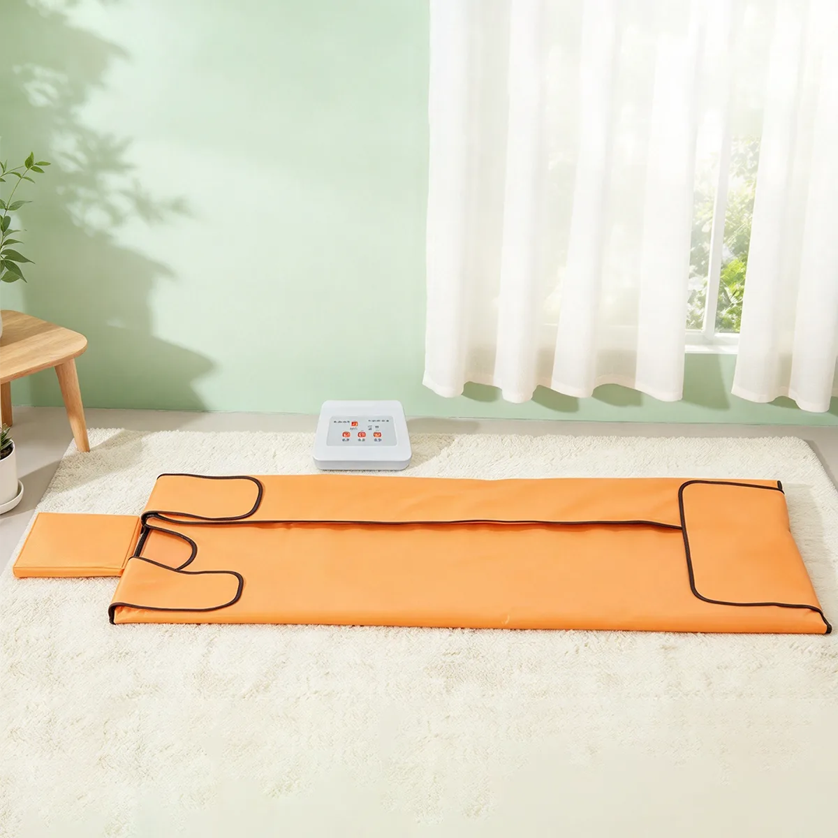Nylon 3 zone sauna blanket with Jade & Tourmaline